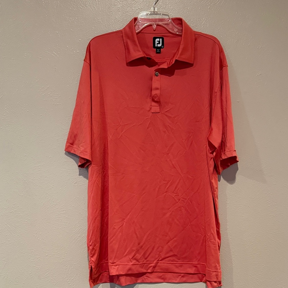 FootJoy Vibrant Coral Polo Shirt